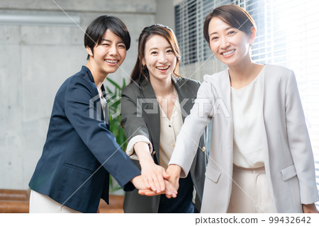 Business image Layered hands Business image Layered hands 99432642