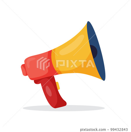 Speaker Megaphone isolated vector illustration Speaker Megaphone isolated vector illustration 99432843