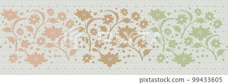 Pattern india seamless oriental vintage indian arabia gray background. 99433605