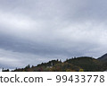 Mid-November Sekigahara Mitsunari Ishida camp and cloudy sky 99433778