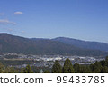 Mid-November Sekigahara town seen from Matsuoyama Kobayakawa Hideaki camp 99433785