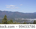 Mid-November Sekigahara town seen from Matsuoyama Kobayakawa Hideaki camp 99433786