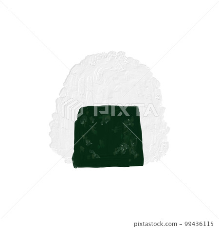 hand drawn rice ball illustration hand drawn rice ball illustration 99436115