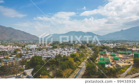 Feb 18 2023 the small Village at Kam Tin, hong kong 99438916