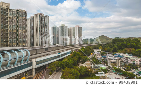 the landscape of the Tin Shui Wai Estate, Feb 18 2023 the landscape of the Tin Shui Wai Estate, Feb 18 2023 99438991