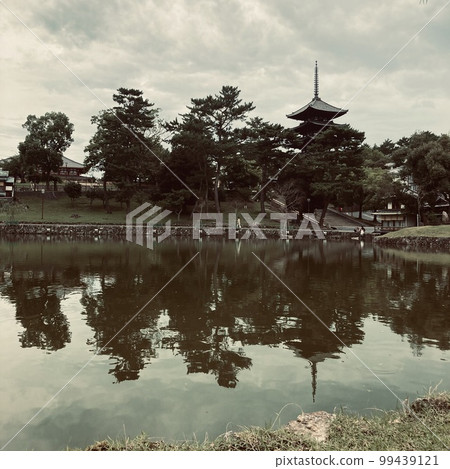 Atmospheric scenery of Nara Atmospheric scenery of Nara 99439121