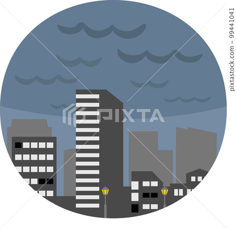 烏雲籠罩的城市 烏雲籠罩的城市 99441041