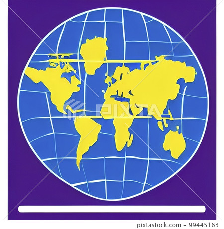 world map for education and business 99445163