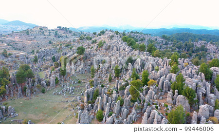 Mountain landscape with amazing rock formations. National Park of Manavgat, Turkey. Mountain landscape with amazing rock formations. National Park of Manavgat, Turkey. 99446006