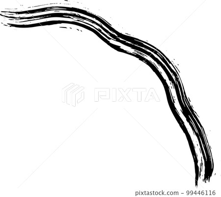 Dry Brush Grunge Wave Stroke Texture Dry Brush Grunge Wave Stroke Texture 99446116