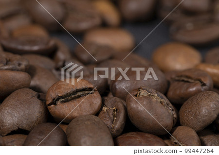 creative concept photo of coffee beans 99447264