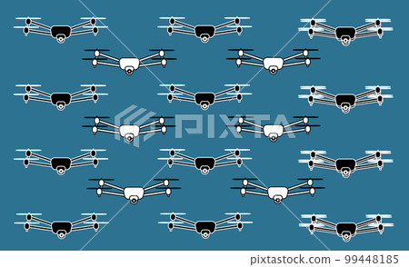 a drones for delivery quadcopters on the background texture a drones for delivery quadcopters on the background texture 99448185
