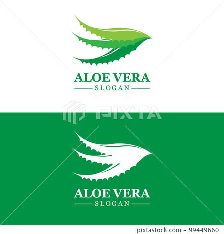 Aloe Vera Logo, Health Leaf Vector, Design Suitable For Beauty Salon, Organic Recycling, Skin Health Leaf Aloe Vera Logo, Health Leaf Vector, Design Suitable For Beauty Salon, Organic Recycling, Skin Health Leaf 99449660