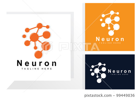 Neuron Logo Design Vector nerve cell illustration Molecular DNA health brand Neuron Logo Design Vector nerve cell illustration Molecular DNA health brand 99449836