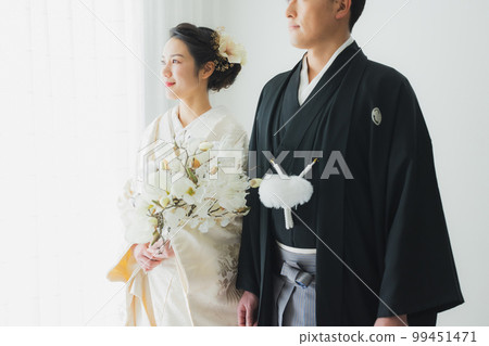 Shiromuku Bride and Groom Shiromuku Bride and Groom 99451471