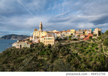 Cervo - medieval hilltop town, Liguria, Italy 99451730