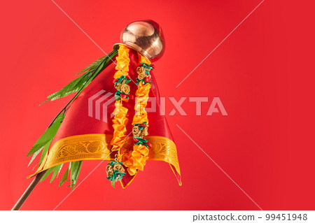Gudi Padwa, Lunar New Year celebration of India. Gudi Padwa, Lunar New Year celebration of India. 99451948