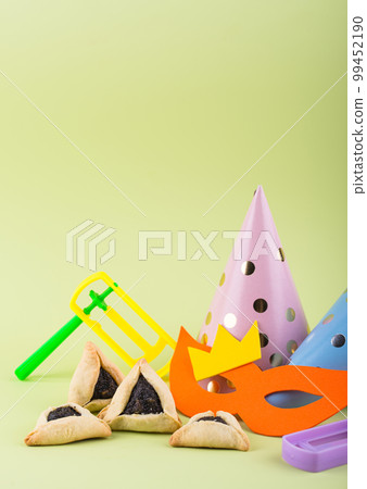 Jewish holiday Purim celebration concept 99452190