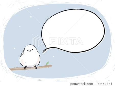 冬季長尾長尾氣球 99452471