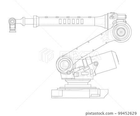 Industrial Robotic Arm 99452629