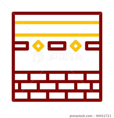 ramadan icon set duocolor red yellow style illustration vector element and symbol perfect. 99452721