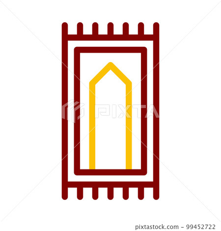 ramadan icon set duocolor red yellow style illustration vector element and symbol perfect. 99452722