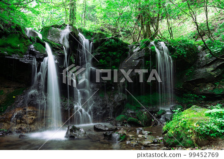The graceful Sarutsubo Falls surrounded by greenery 2 Shinonsen-cho, Mikata-gun, Hyogo Prefecture The graceful Sarutsubo Falls surrounded by greenery 2 Shinonsen-cho, Mikata-gun, Hyogo Prefecture 99452769