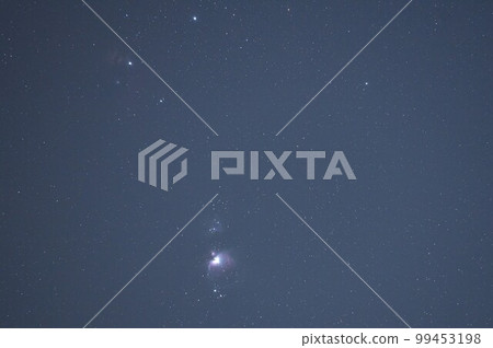 Hakushu-cho, Hokuto City, 2/8 18:30 Comet ZTF passing near the constellation Auriga: The green object slightly left of the upper center of the image 99453198