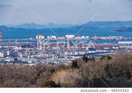 Mizushima Rinkai Industrial Area - Noon - Mizushima Rinkai Industrial Area - Noon - 99454383