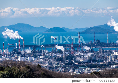 Mizushima Rinkai Industrial Area - Noon - Mizushima Rinkai Industrial Area - Noon - 99454388