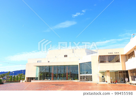 Gamagori city, scenery of Gamagori civic center 99455598