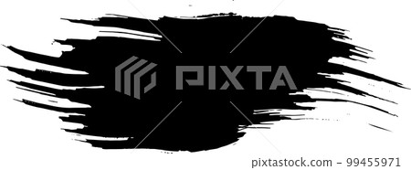 Abstract Dry Brush Grunge Banner Abstract Dry Brush Grunge Banner 99455971