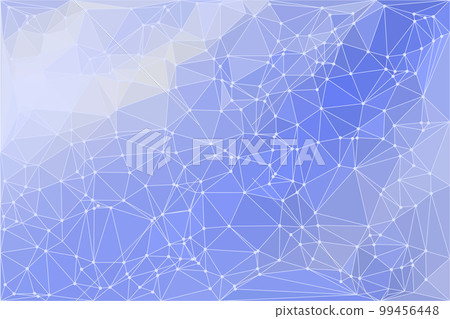 Light blue and violet monochrome background. Abstract business triangle texture. Low poly geometric, masculine illustration. Light blue and violet monochrome background. Abstract business triangle texture. Low poly geometric, masculine illustration. 99456448