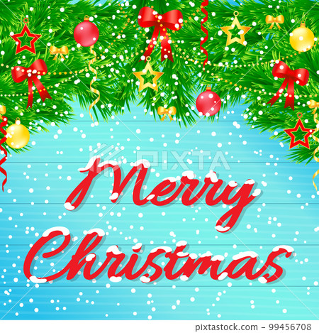 Merry Christmas vector 99456708