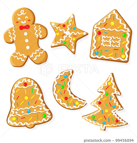 Christmas gingerbread cookies 99456894