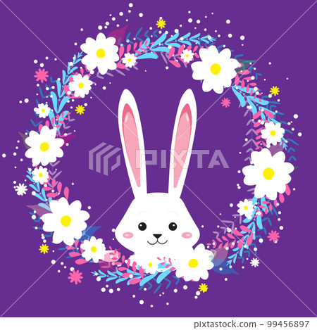 Easter bunny vector Easter bunny vector 99456897