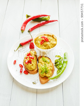 Bruschetta with pate Bruschetta with pate 99457731