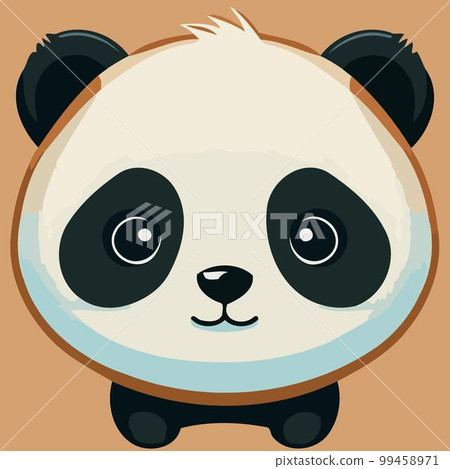common panda bear mammal animal face 99458971