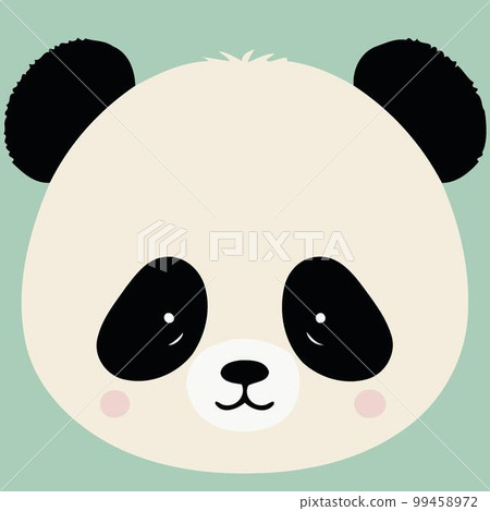 common panda bear mammal animal face 99458972