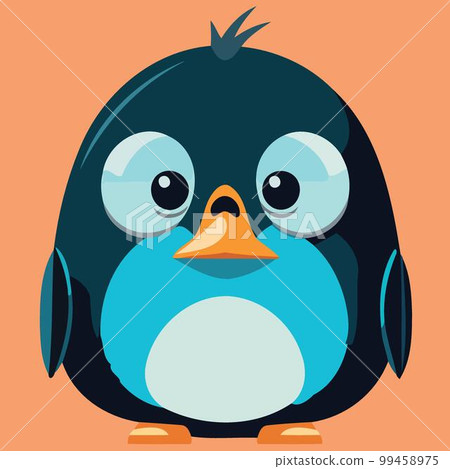 animal bird cute common penguin animal bird cute common penguin 99458975