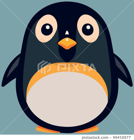 animal bird cute common penguin animal bird cute common penguin 99458977
