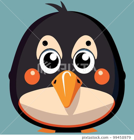 animal bird cute common penguin 99458979