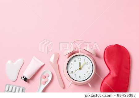 Concept of insomnia or bad sleep, space for text 99459095