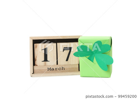 Concept of St. Patrick's day, isolated on white background 99459200