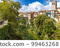 Cividale del Friuli Devil's Bridge panoramic view, Friuli-Venezia Giulia region of Italy 99463268