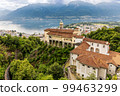 Locarno, Lake Lago Maggiore, pilgrimage church of Madonna del Sasso 99463299