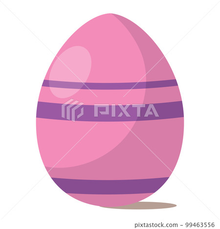 Isolated colored easter egg icon Vector Isolated colored easter egg icon Vector 99463556