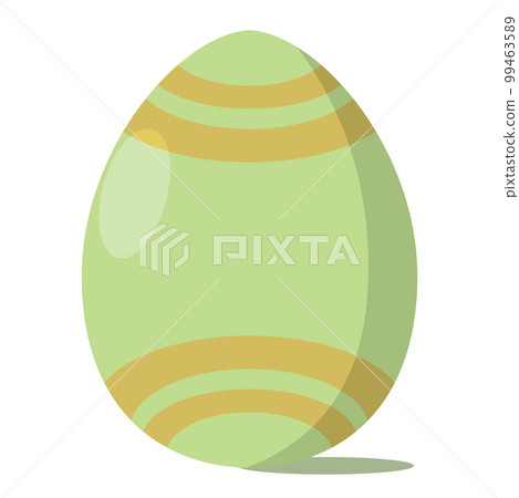 Isolated colored easter egg icon Vector Isolated colored easter egg icon Vector 99463589