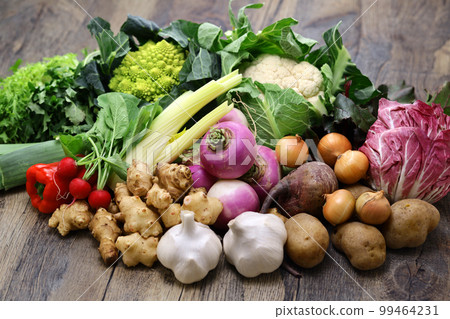 Various vegetables for bagna cauda 99464231