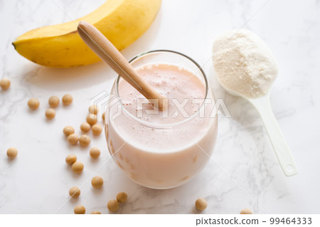 Image material for protein drinks and smoothies Image material for protein drinks and smoothies 99464333